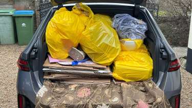 BMW 530 Touring long termer boot